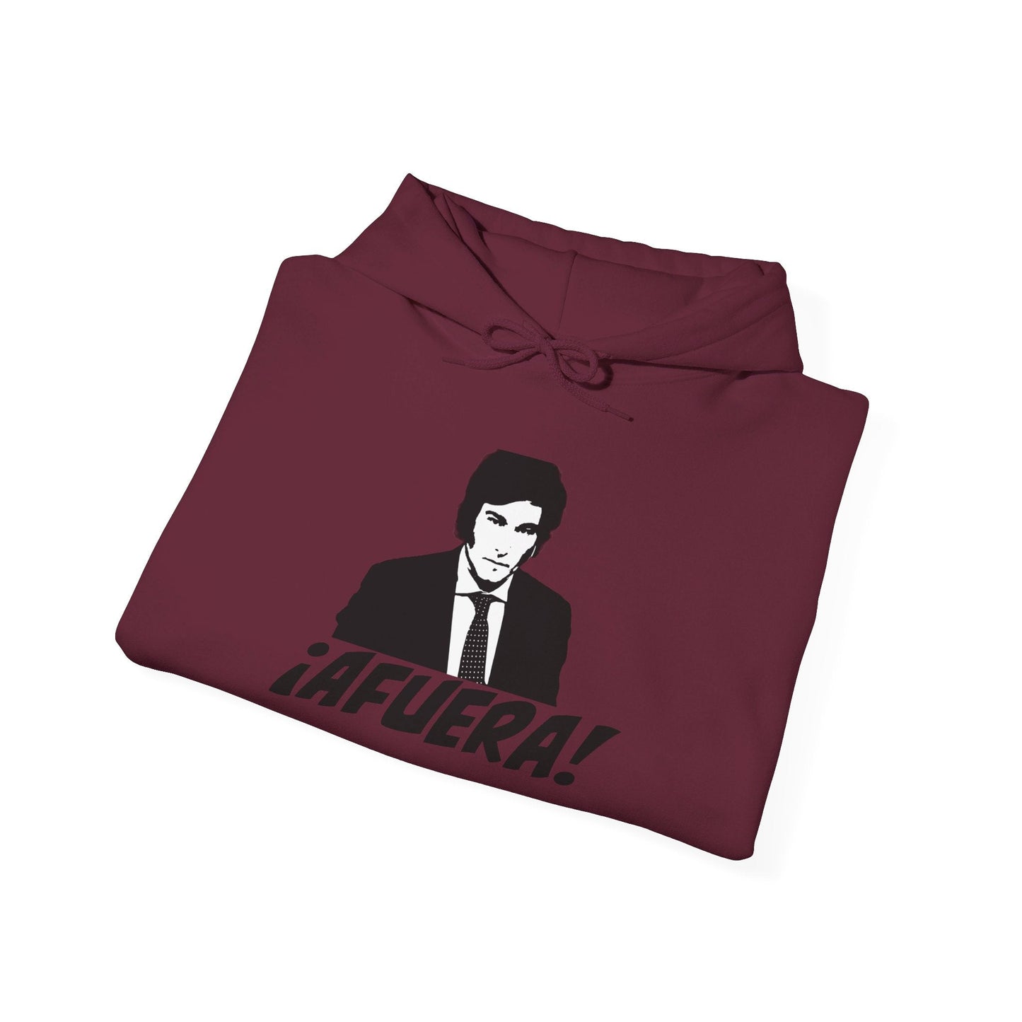 Javier Milei ¡AFUERA! Hoodie - 4LibertyShop.com