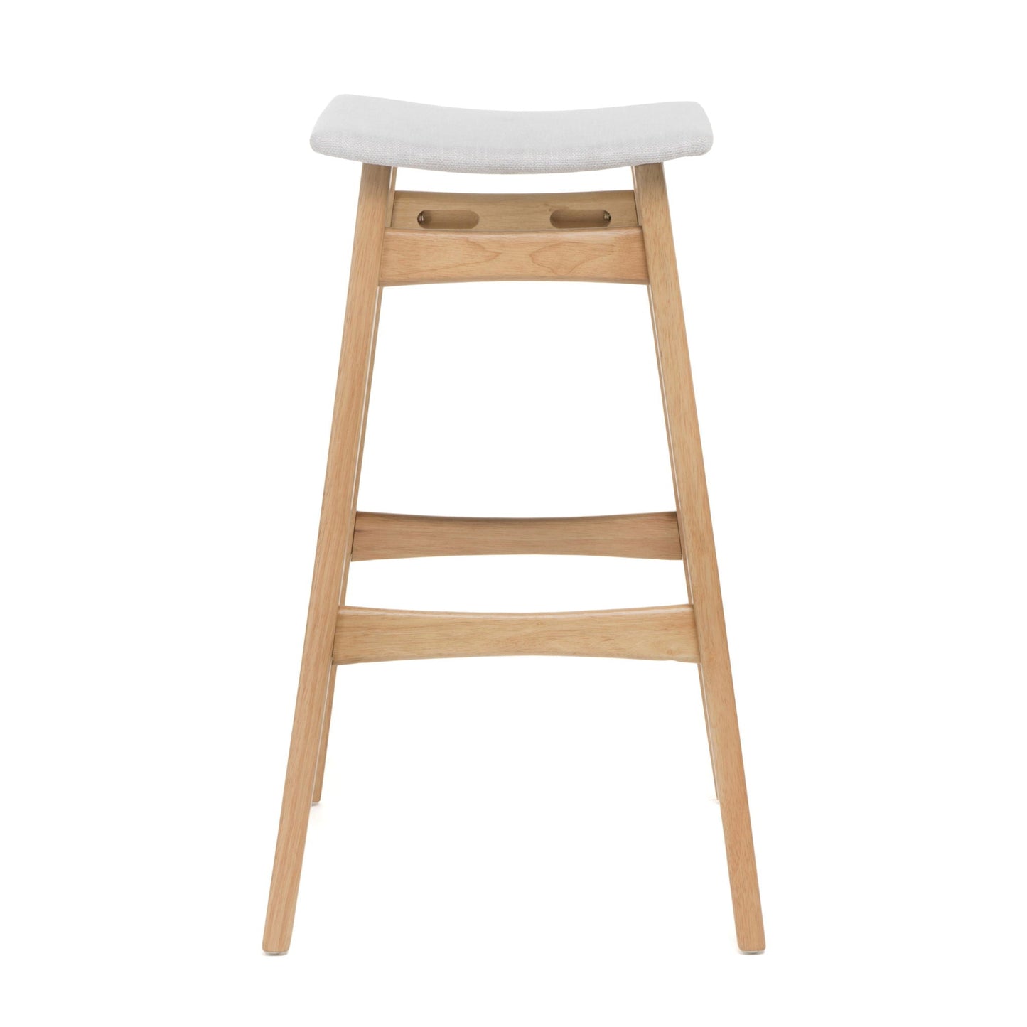 Modern Bar Stool Set With Upholstered Seating