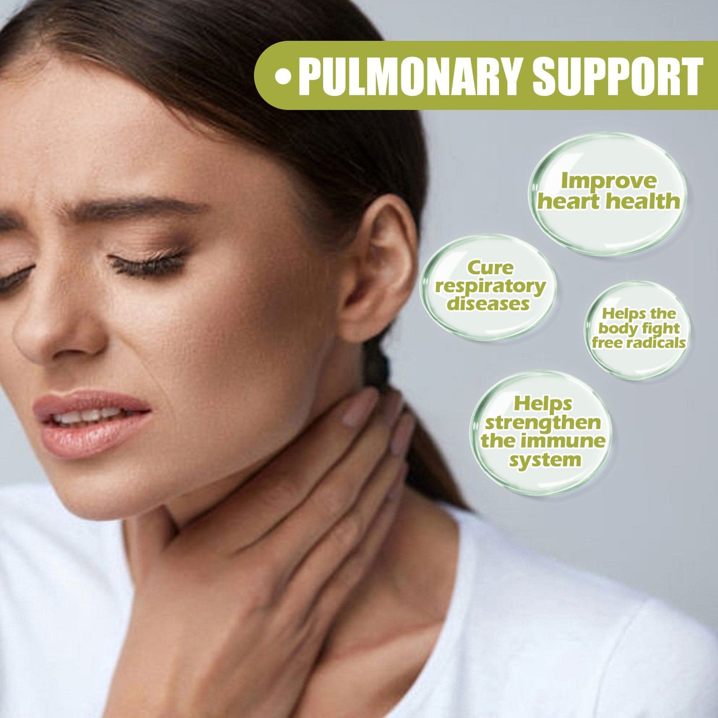 Herbal Treatment Spray Relieves Phlegm Dry, Itchy Throat Breath Refreshing Body Treatment Oral Spray