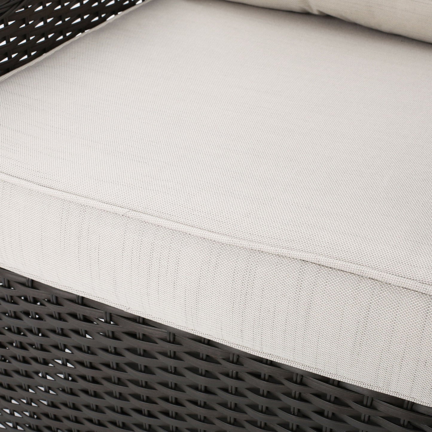 Amaya Outdoor Swivel Rocker Chair with Water Resistant Cushions