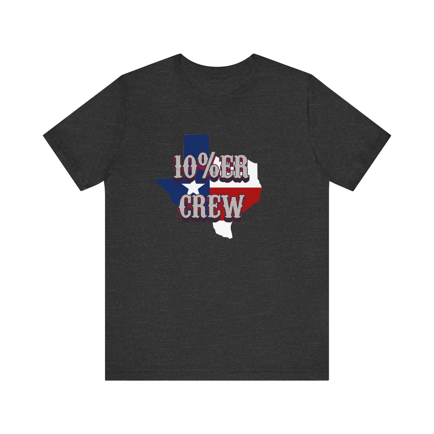 Walton & Johnson: 10%er Crew Texas Tee - 4LibertyShop.com