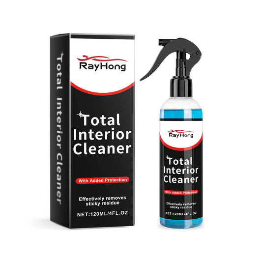Car Interior Cleaner, Interior Cleaning Refurbished Leather Fabric Plastic Cleaner