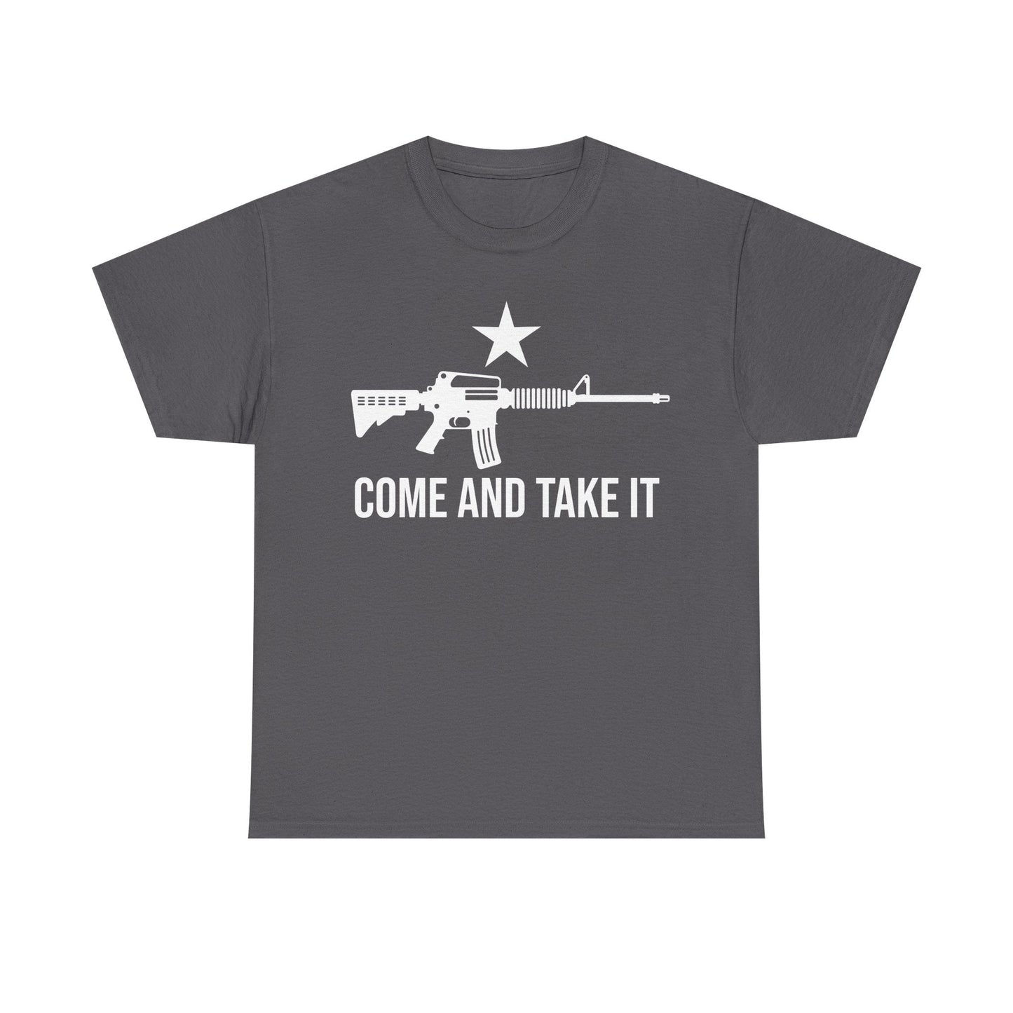 Walton & Johnson: Come and Take It AR15 Chad T-Shirt - 4LibertyShop.com