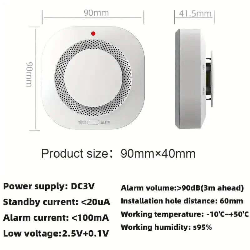 WiFi Smoke Alarm – Smart Fire Detector for Home & Business