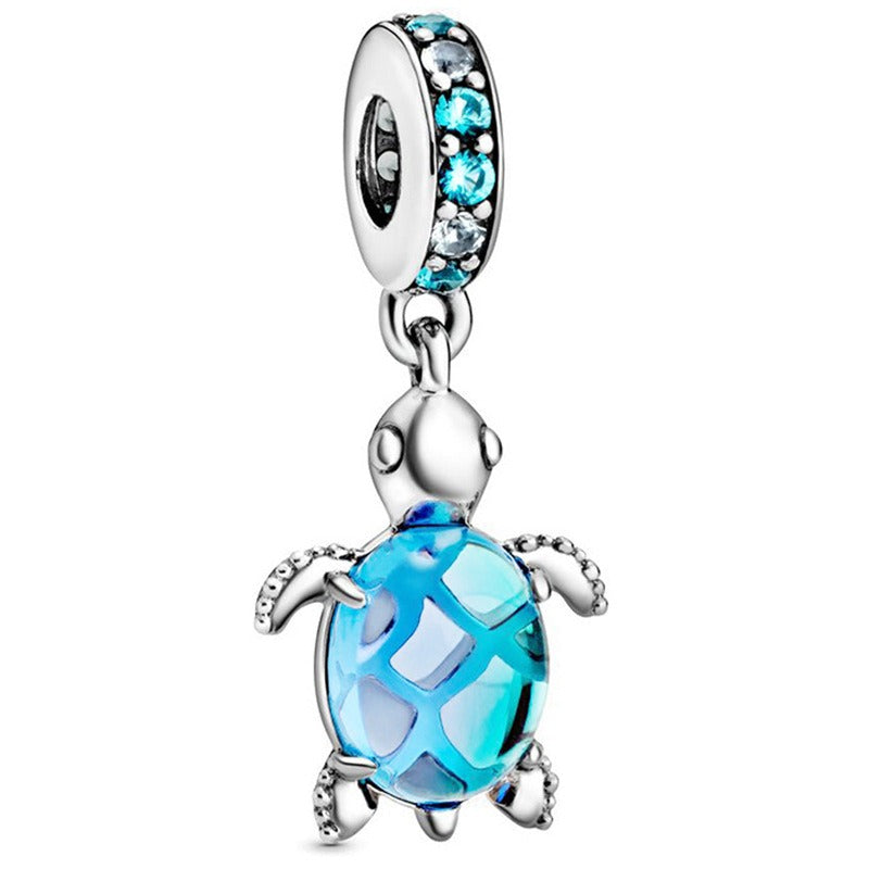 Summer series turtle bead loose bead pendant DIY bracelet accessories