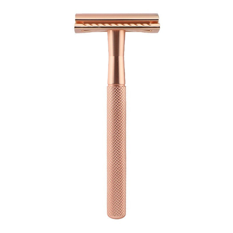 Old style shaver, manual shaver, double-sided blade shaver, safety blade holder, shaver