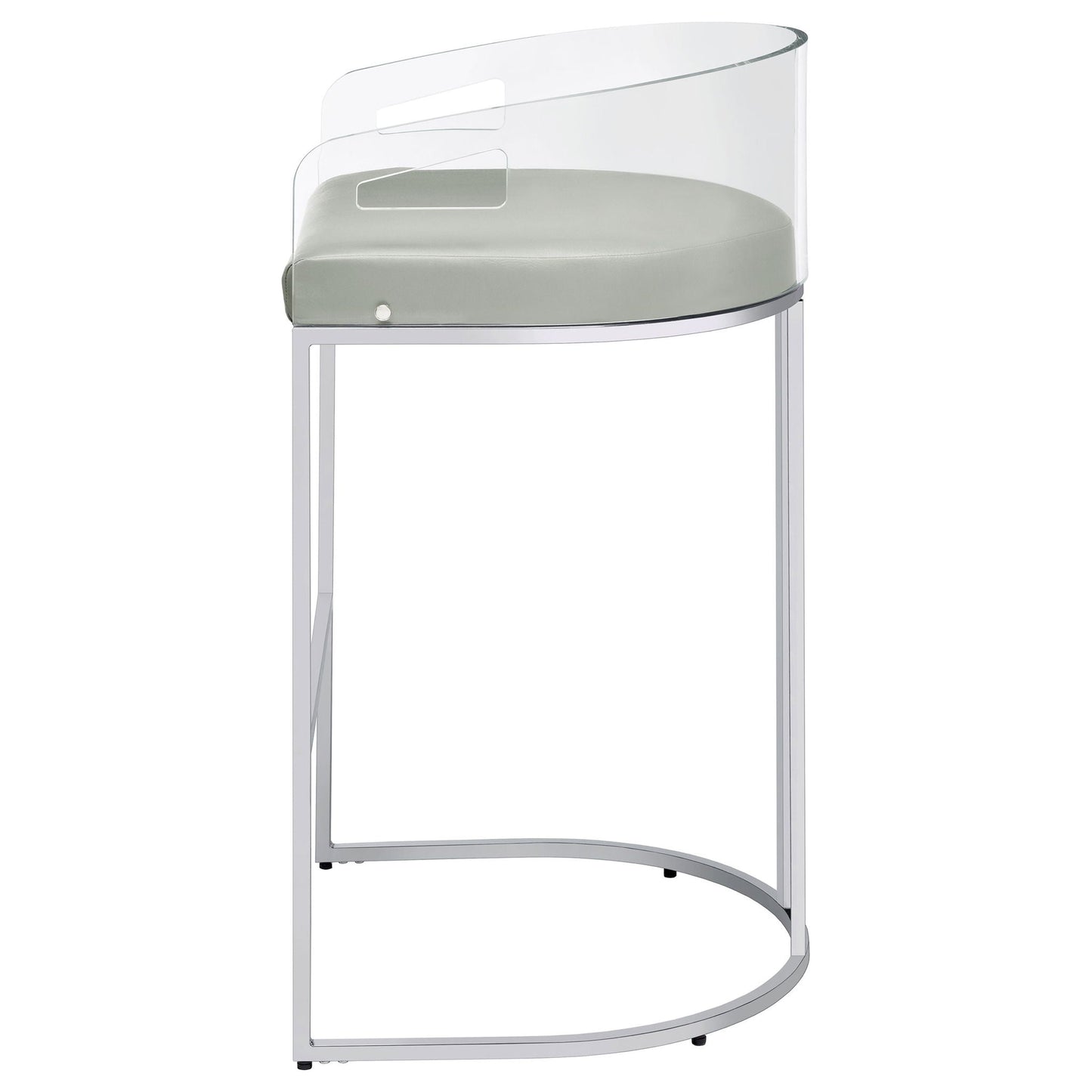 Mello - Upholstered Bar Chair (Set of 2) - Gray