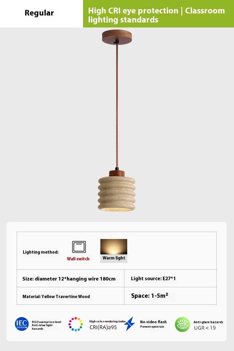 Retro Bed Breakfast Creative Dining Table Small Droplight
