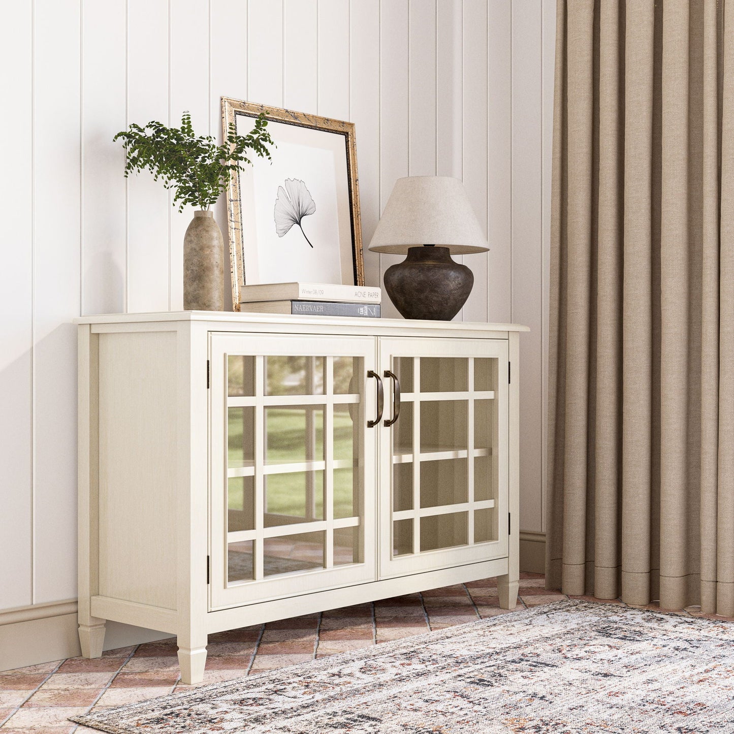 Connaught - Handcrafted Low Storage Cabinet
