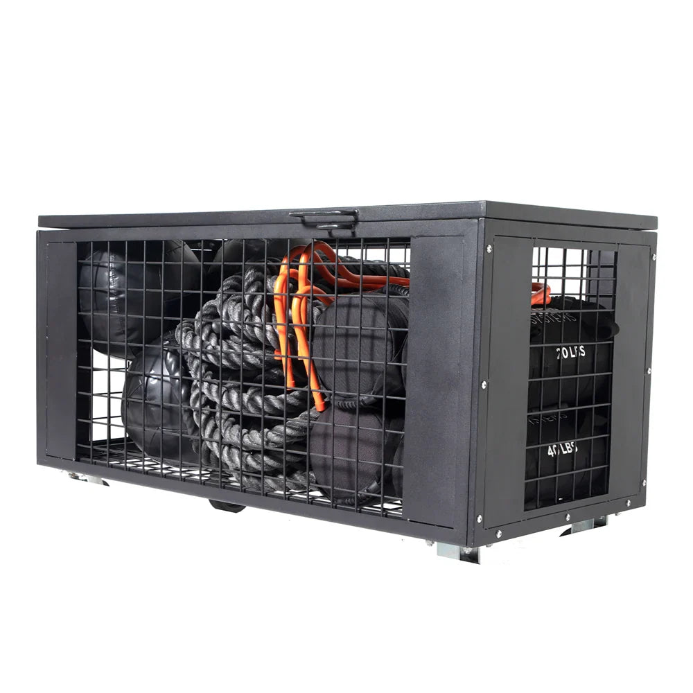 Power Systems APEX Cage Fitness Equipment Storage