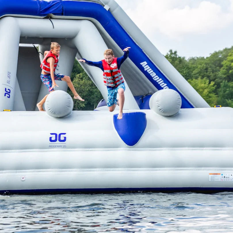 Aquaglide Ridgeway 20 Inflatable Water Park Climber