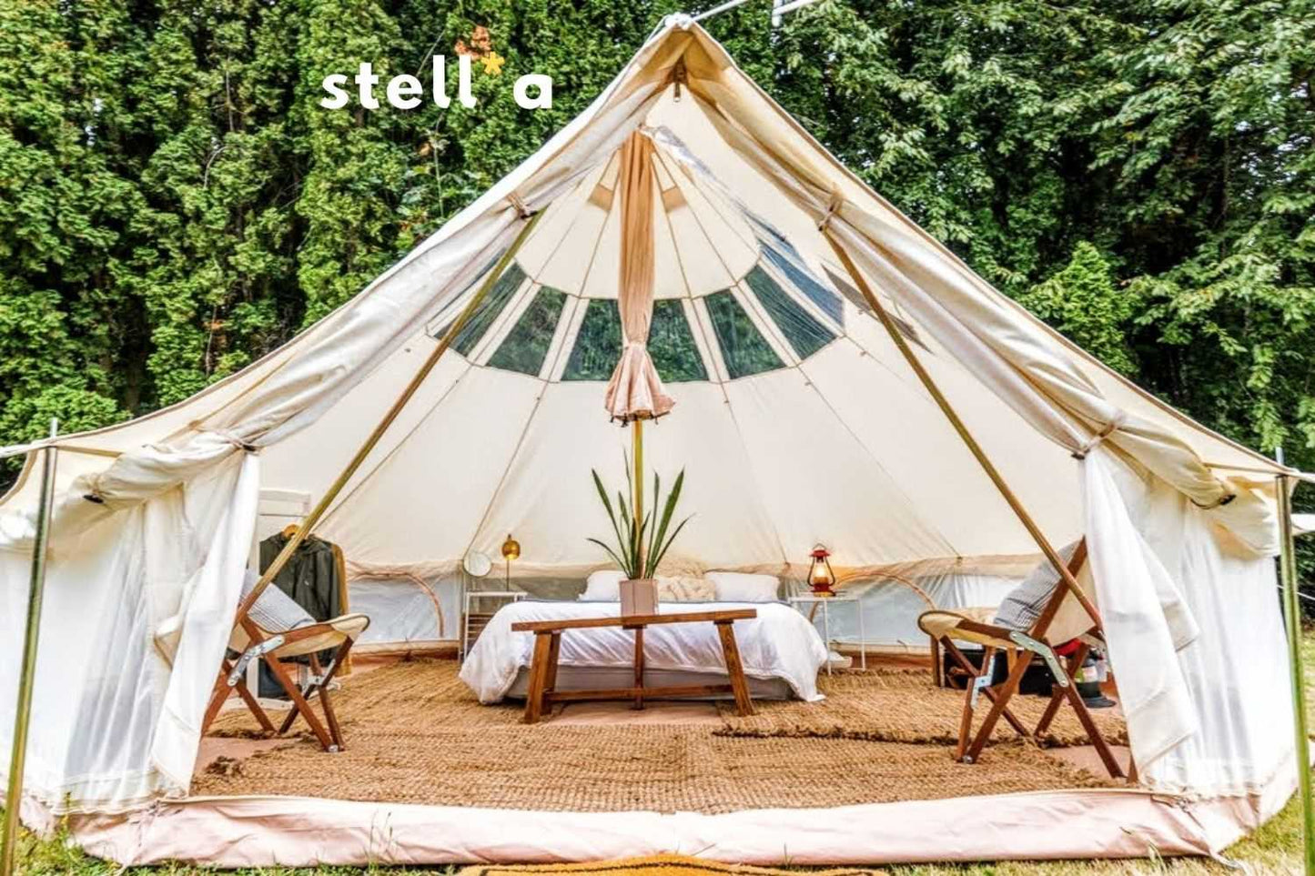 16' (5M) Stella™ Stargazer Bell Tent by Life in Tents