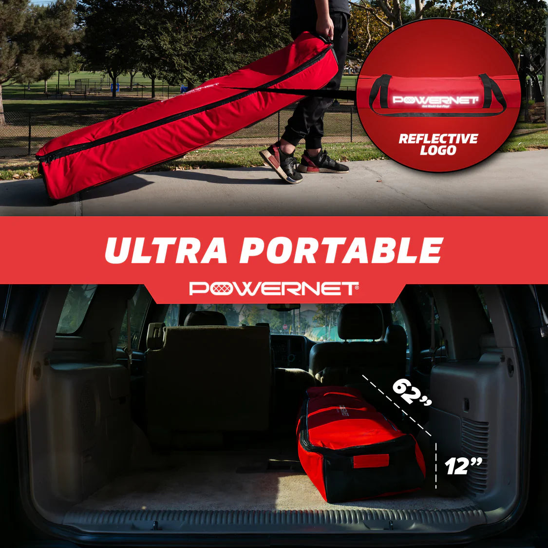 Powernet Portable 21x7 FT Soccer Goal