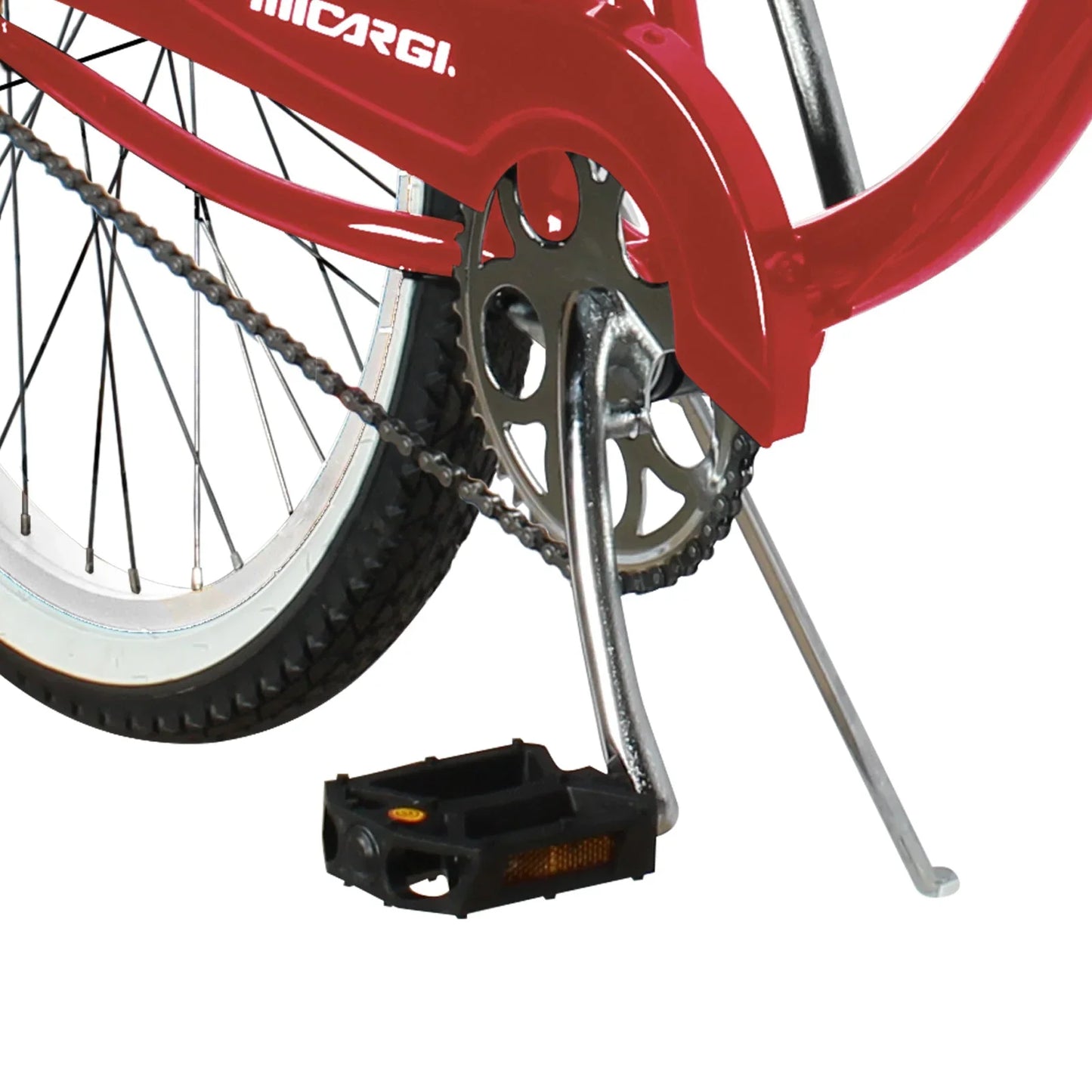Micargi Tahiti Single Speed 26 Inch Men's Beach Cruiser Bike