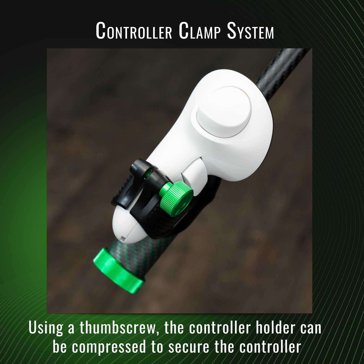 DriVR Elite Mini -  Adjustable VR Weighted Golf Club Handle Accessory - Compatible with Quest 2, 3/3s, and Pro