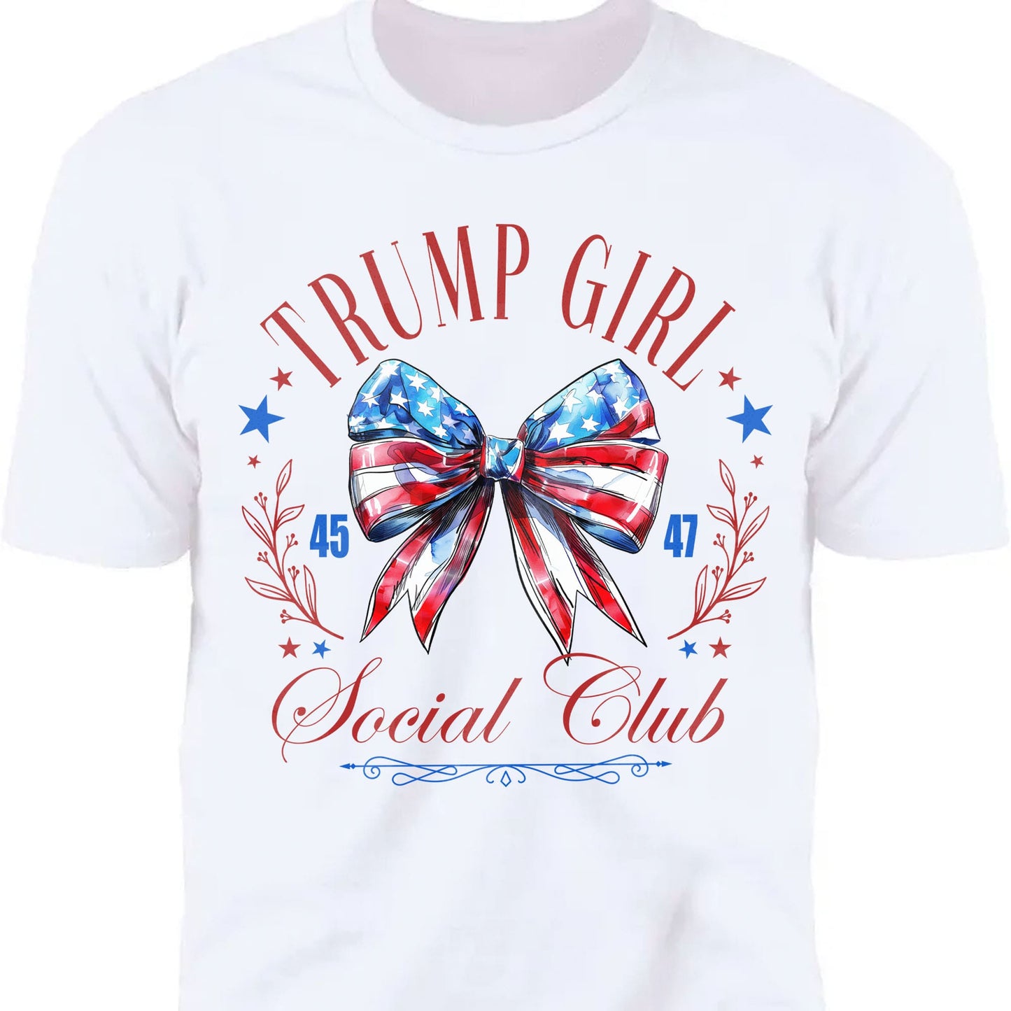 Trump Girl Social Club | Trump 2024 Shirt | Trump Supporter Shirt Bright T1193 - GOP