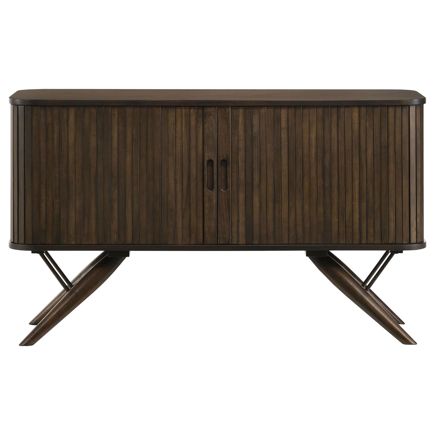 Wes - 2 Door Sideboard Buffet Storage Cabinet - Walnut
