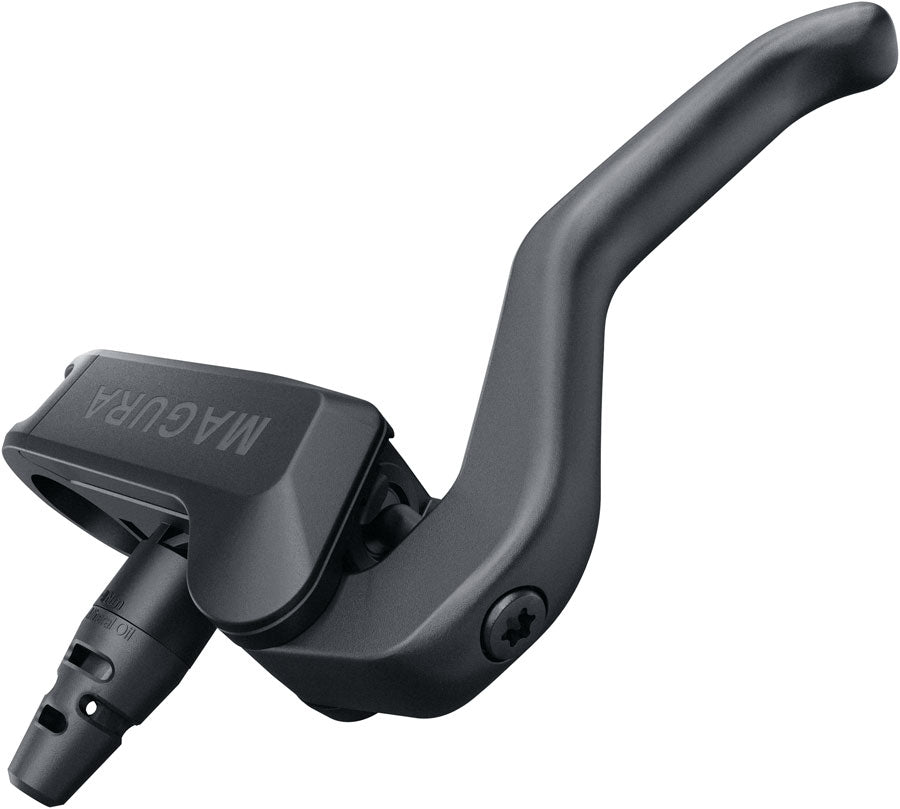 Magura MT A2 Master Cylinder Lever Assembly - Left 3-Finger Carbotecture Blade BLK