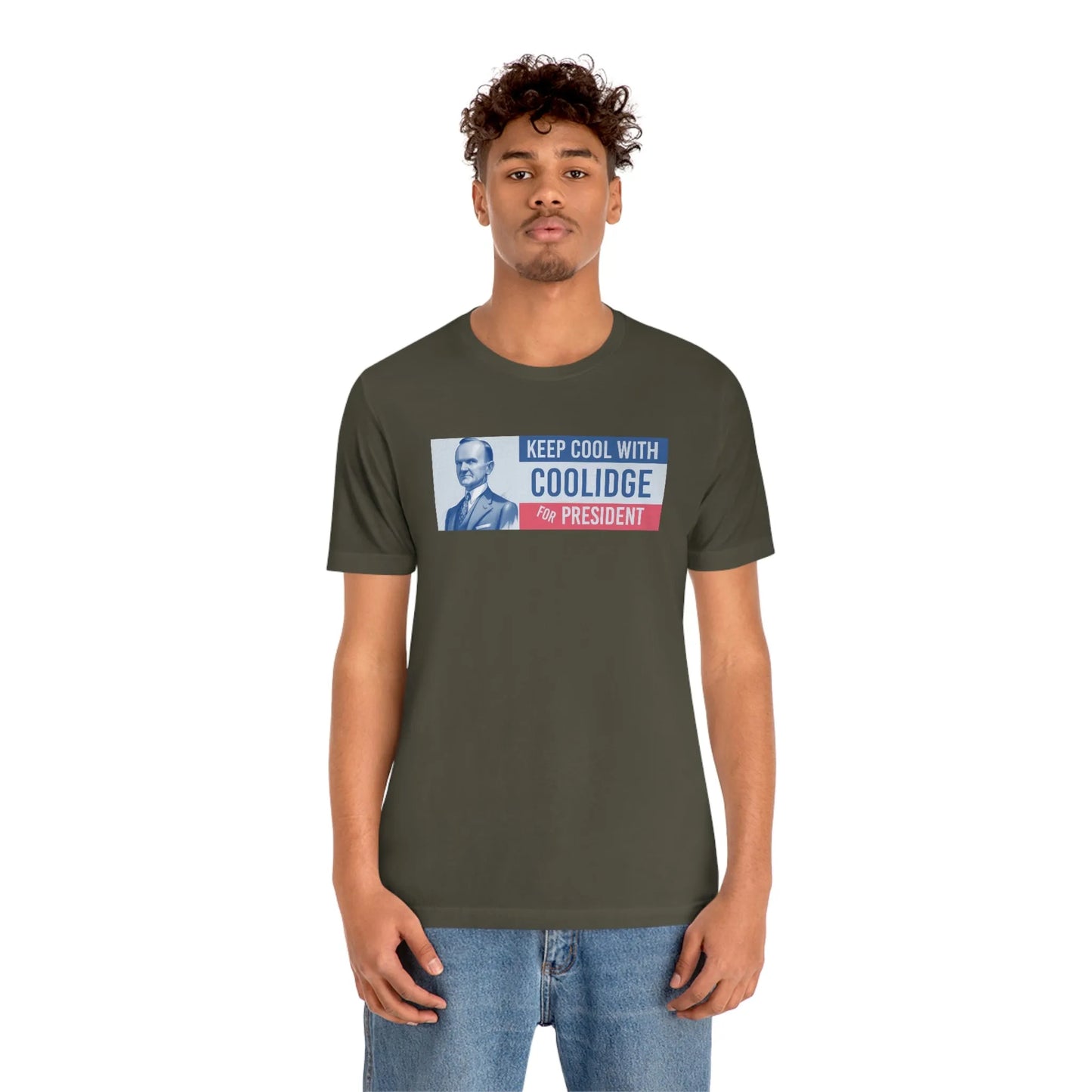 Keep Cool With Coolidge For President Calvin Coolidge T-Shirt