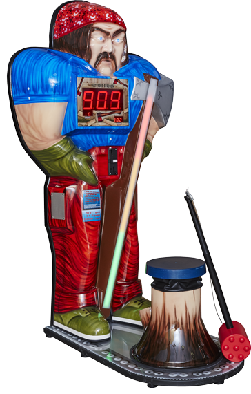 Kalkomat Lumberjack Hammer Game Machine