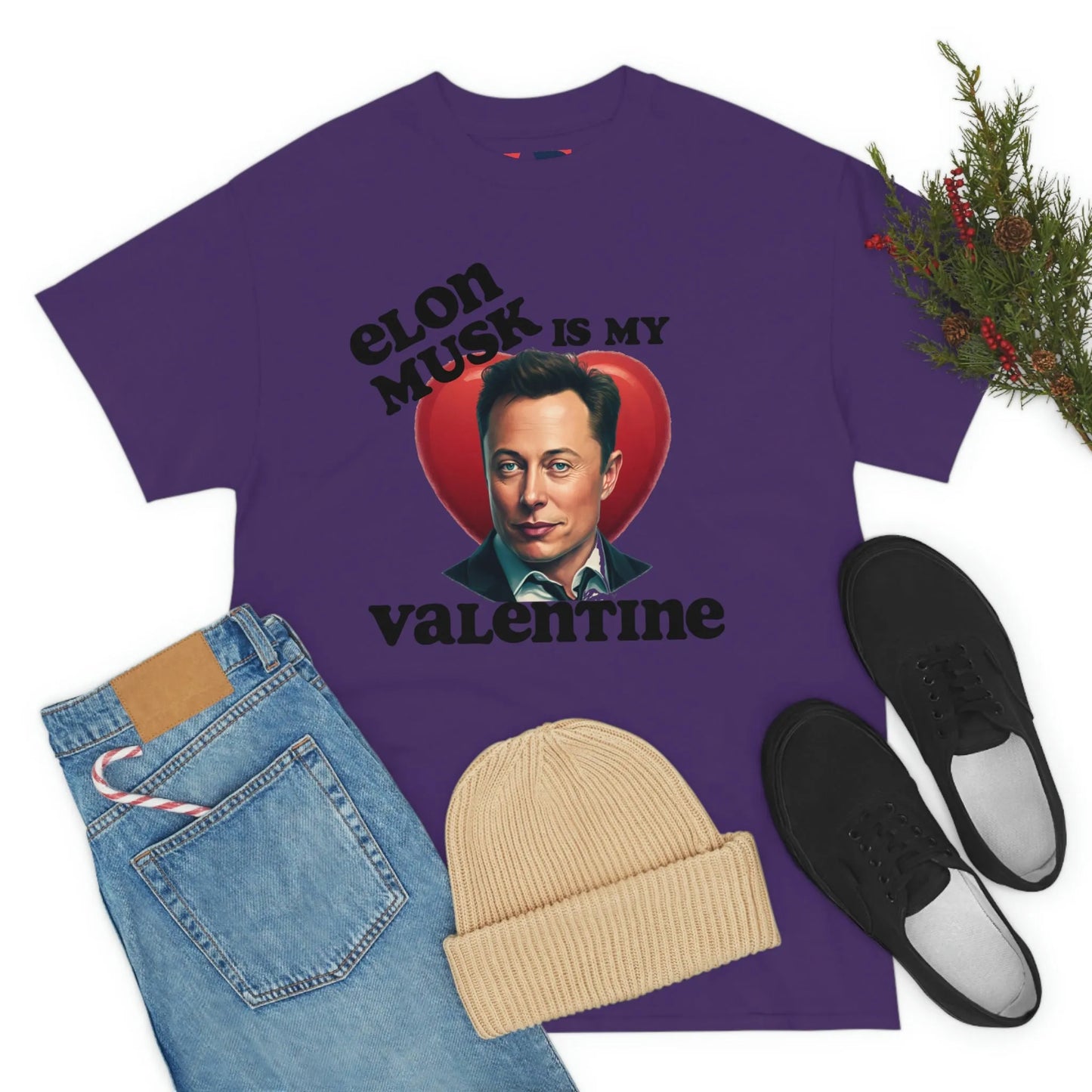 Elon Musk Is My Valentine Tee