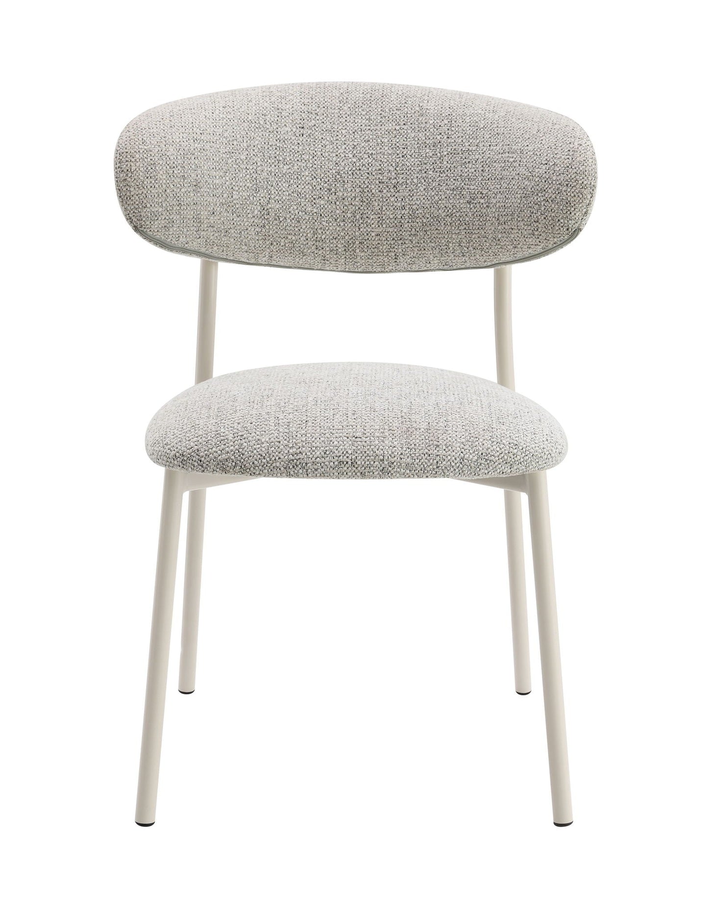 Kalam Fabric Side Chair (Set of 2) - Light Gray
