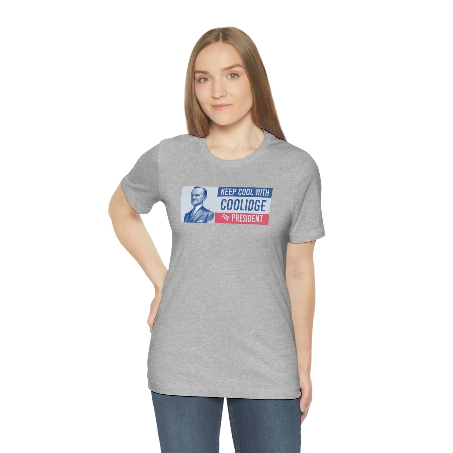 Keep Cool With Coolidge For President Calvin Coolidge T-Shirt