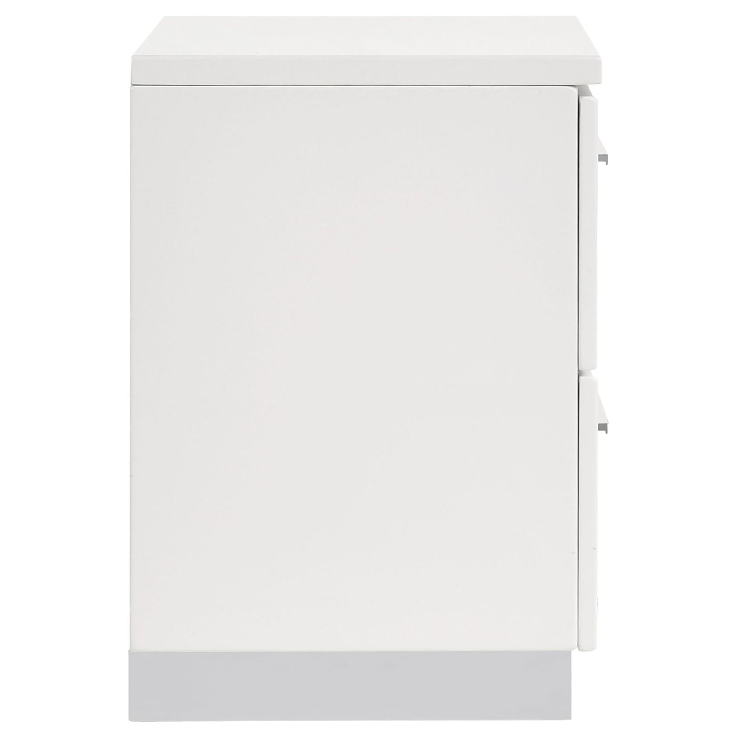 Dulcey - 2 Drawer Nightstand - Gloss White