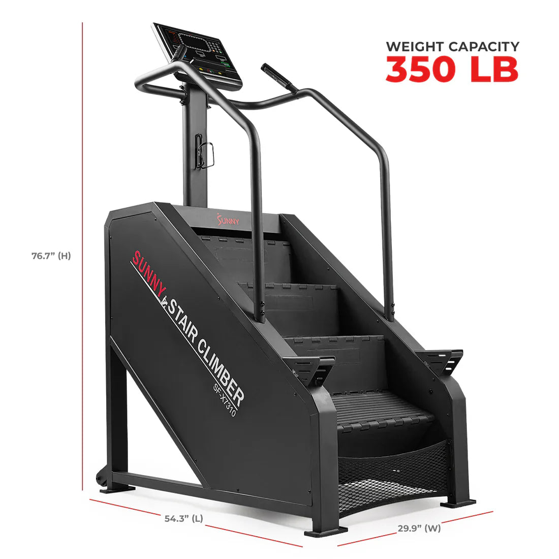 Premium Smart Stair Climber by Sunny Health & Fitness