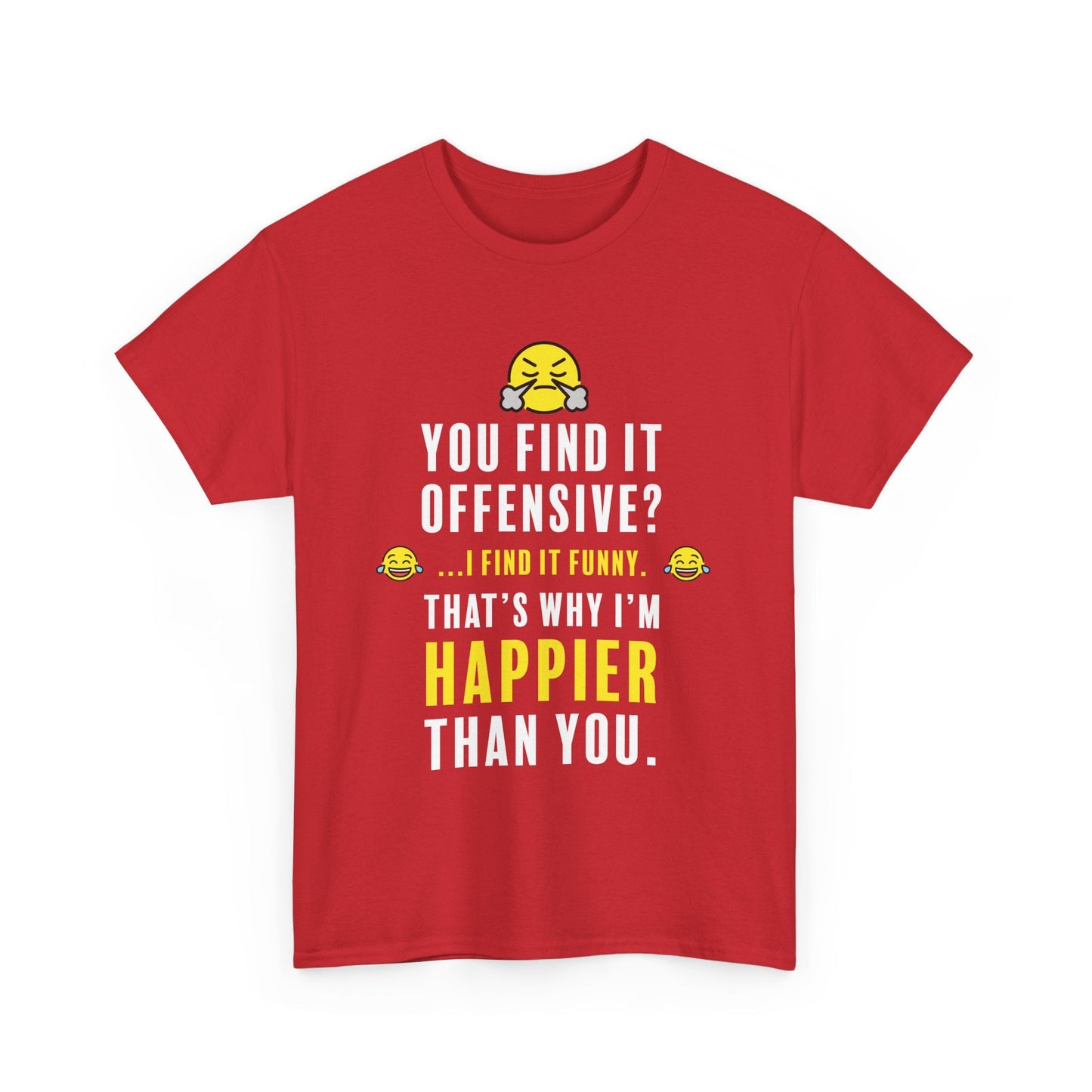 Walton & Johnson: Offensive Is Funny T-Shirt - 4LibertyShop.com