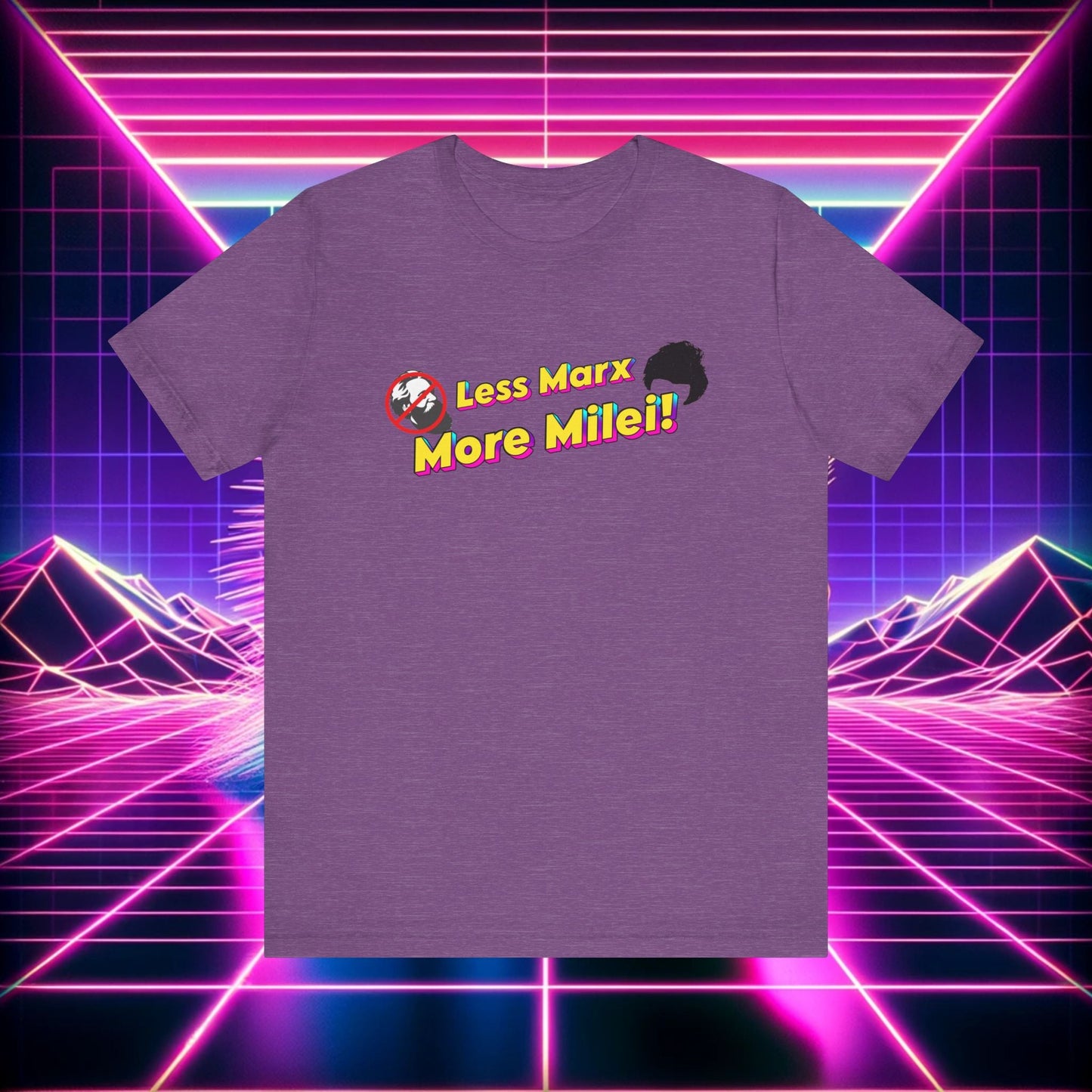 Less Marx More Milei T-Shirt - 4LibertyShop.com