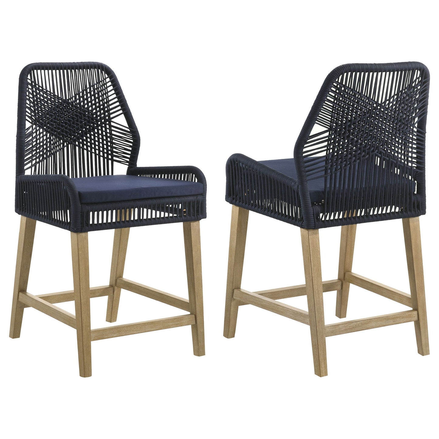 Stefan - Counter Height Stools (Set of 2) - Blue