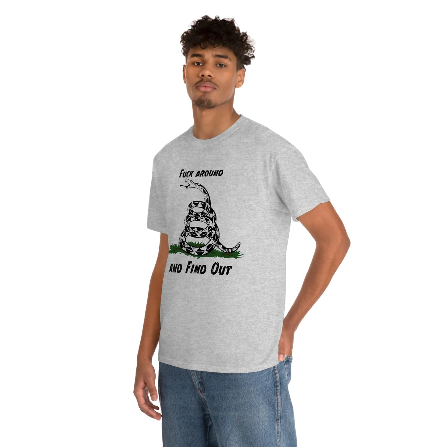 Walton & Johnson: FAFO Gadsden T-Shirt - 4LibertyShop.com