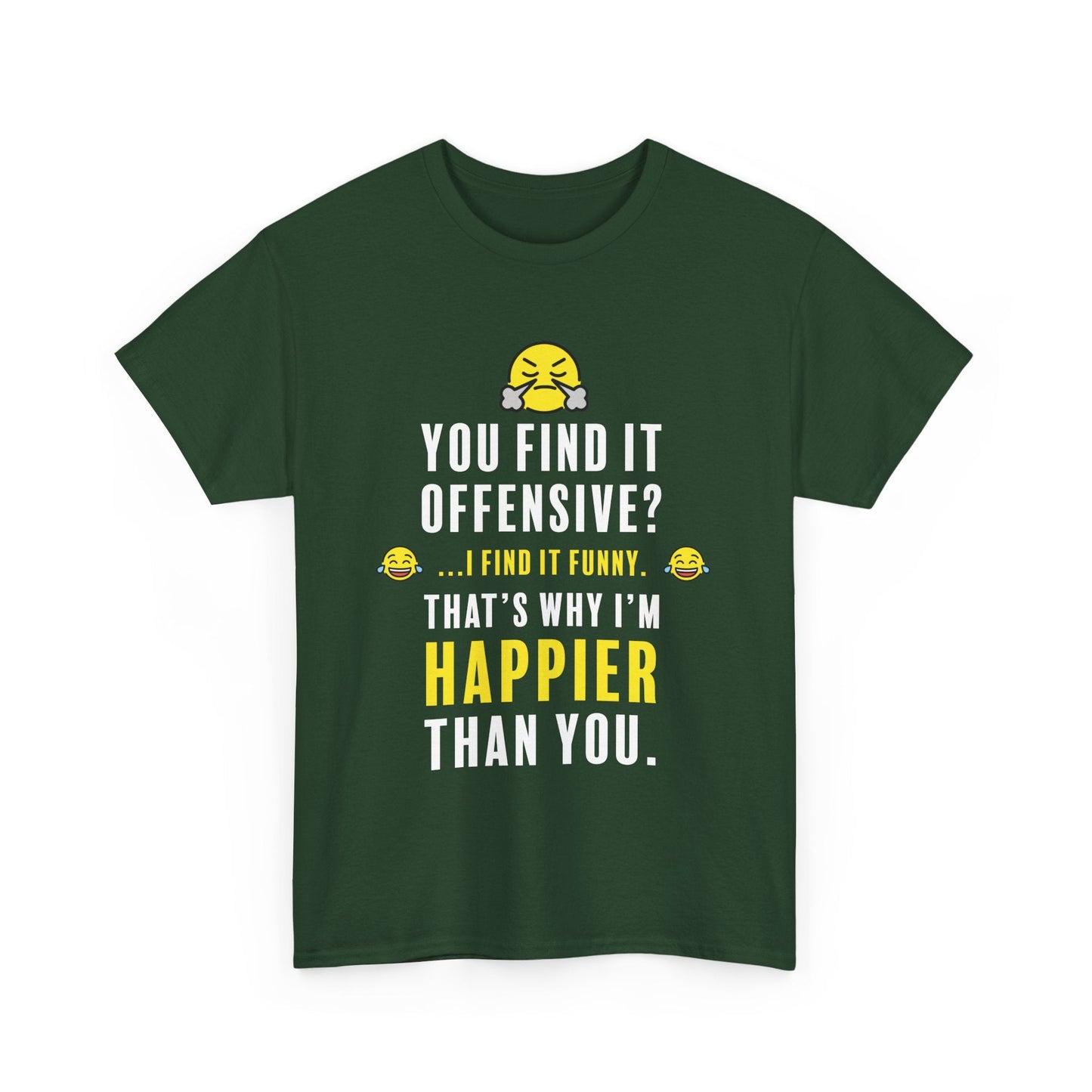Walton & Johnson: Offensive Is Funny T-Shirt - 4LibertyShop.com