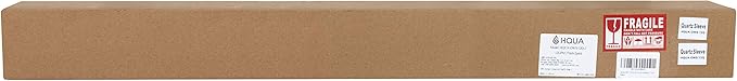 HQUA-OWS-12Q Quartz Sleeve for OWS 12GPM Water Purifier, 2Pack, 6 O-Rings Included.