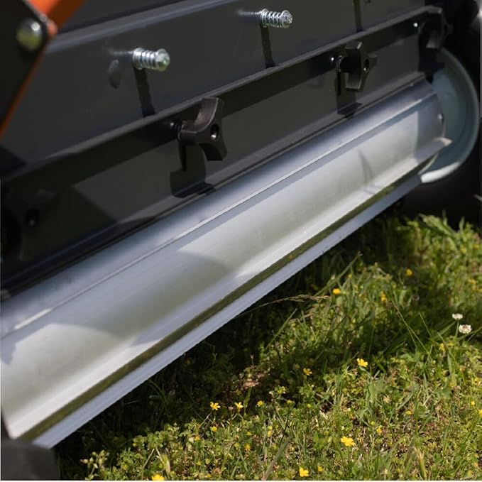Titan Attachments Compact Manure Spreader, Rated 8.7 Cu. FT, Utility Tow-Behind ATV/UTV Lawn Tractor Spreader
