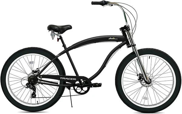 Tracer Avalon GT 29'' Fat Tire Stretch Beach Cruiser Bike 1-Speed/7-Speed