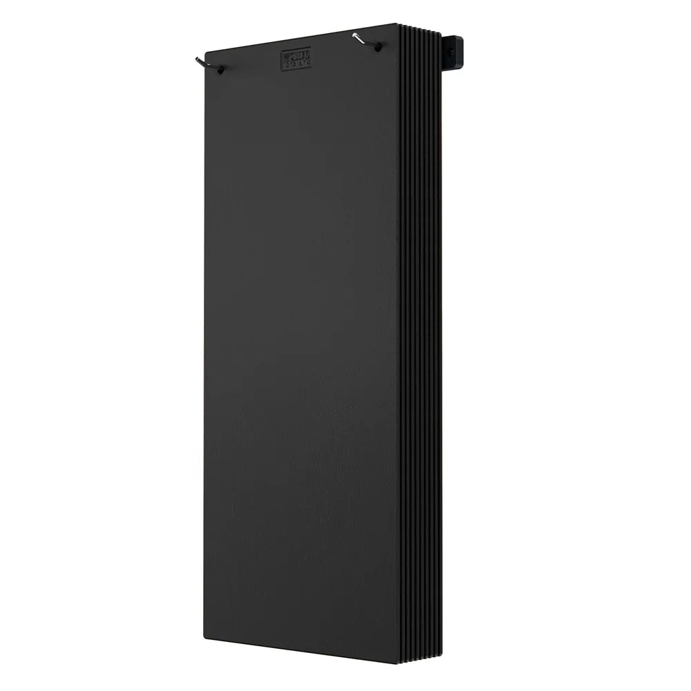Power Systems 10 Premium Floor Workout Mats with Storage Rack