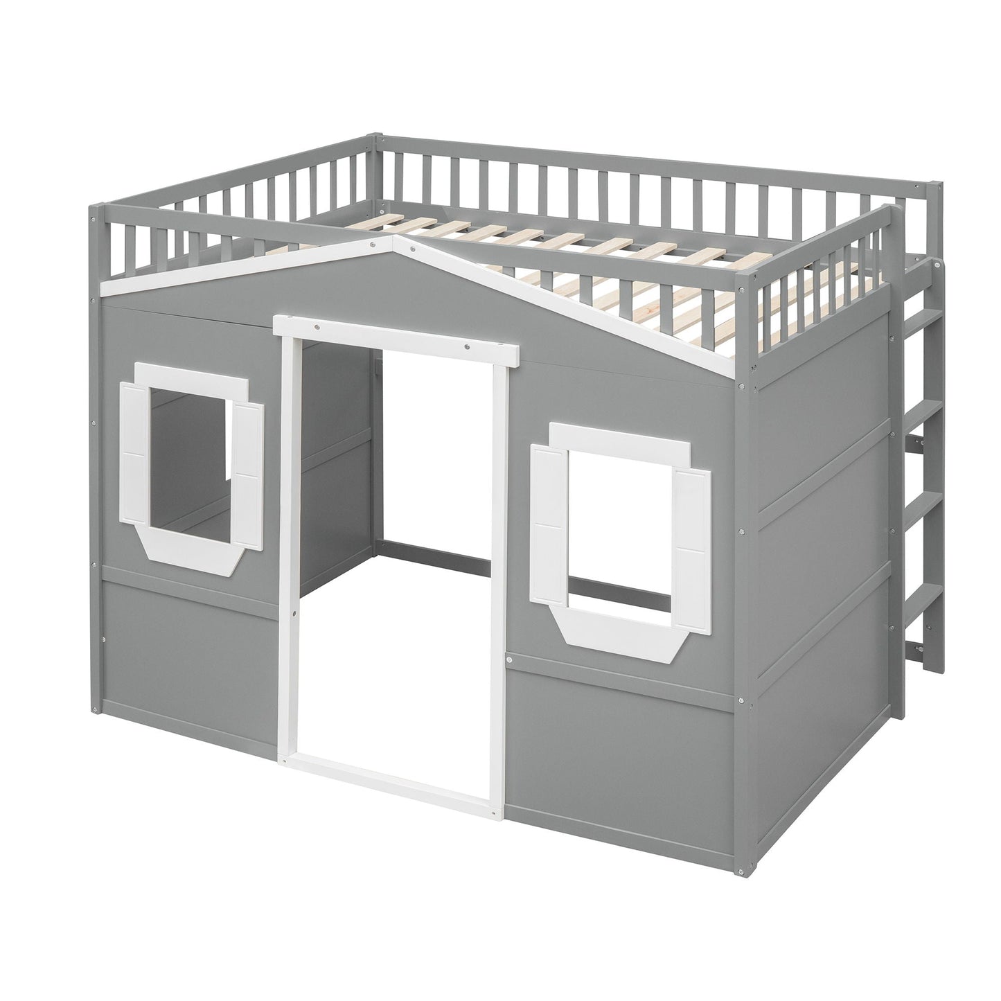 Elegant House Loft Bed With Ladder