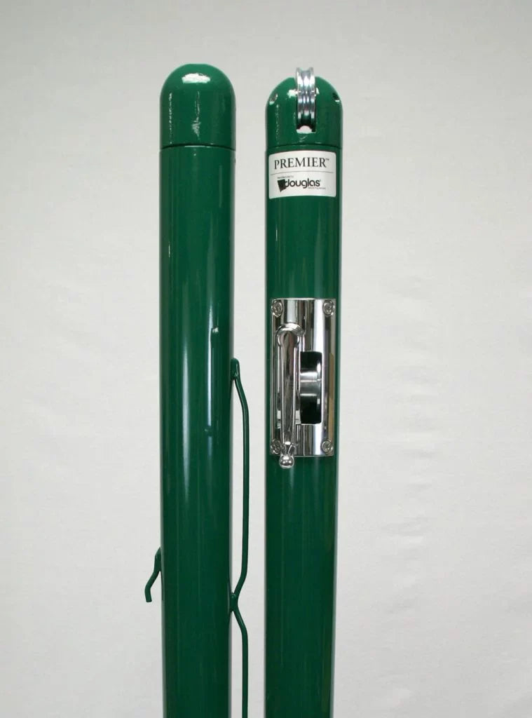 Douglas® Premier™ RD-36 Heavy Duty Round Pickleball Posts - 3″ OD