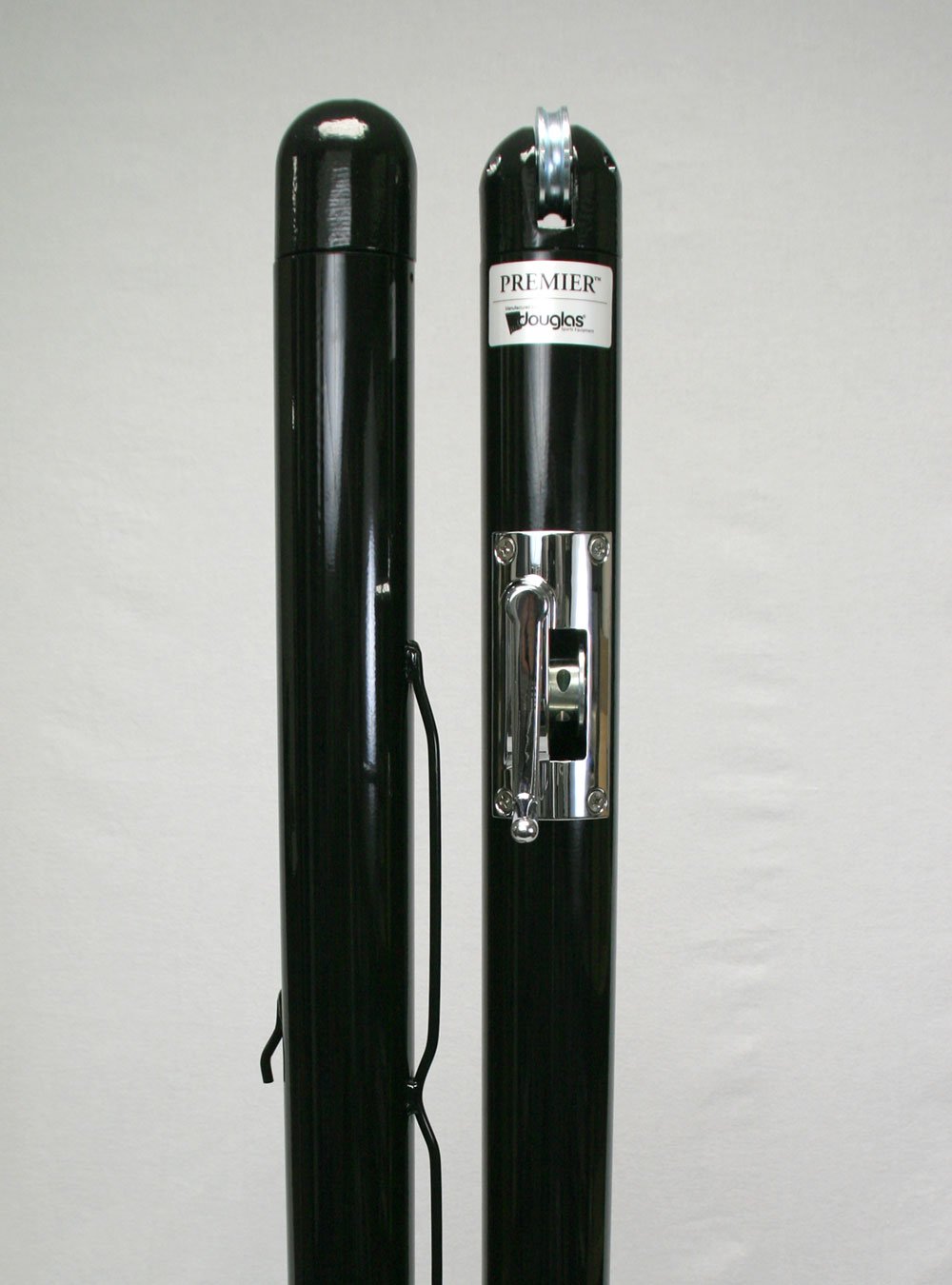 Douglas® Premier™ RD-36 Heavy Duty Round Pickleball Posts - 3″ OD