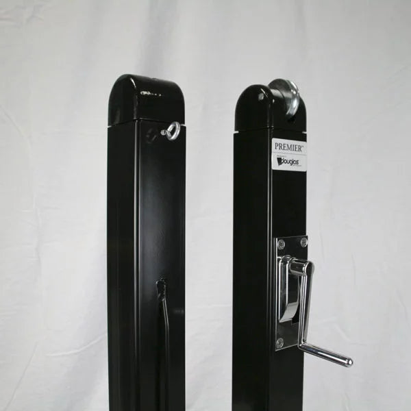Douglas® Premier Square Surface Mount Tennis Net Posts