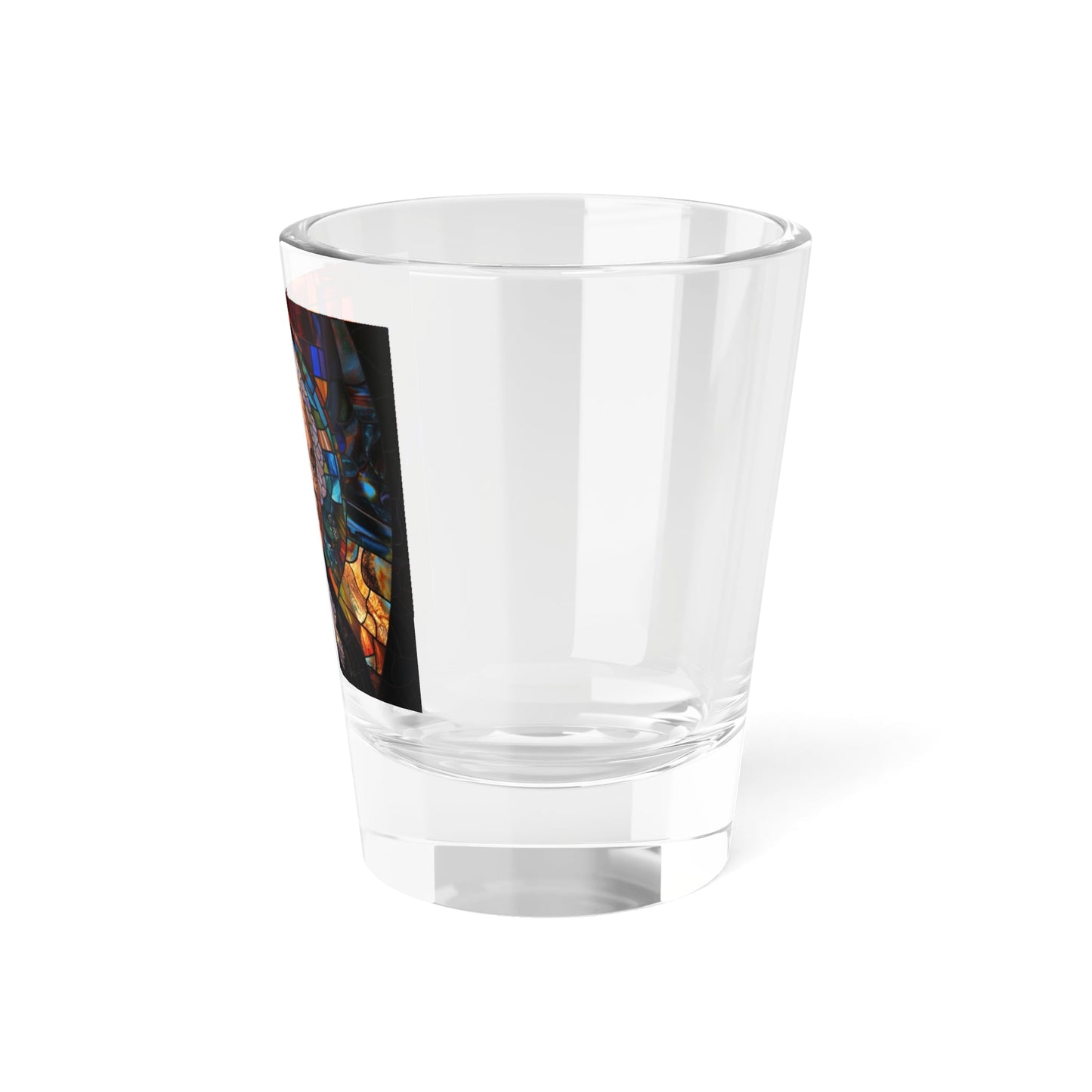 John Adams Stained Glass Shot Glass, 1.5oz