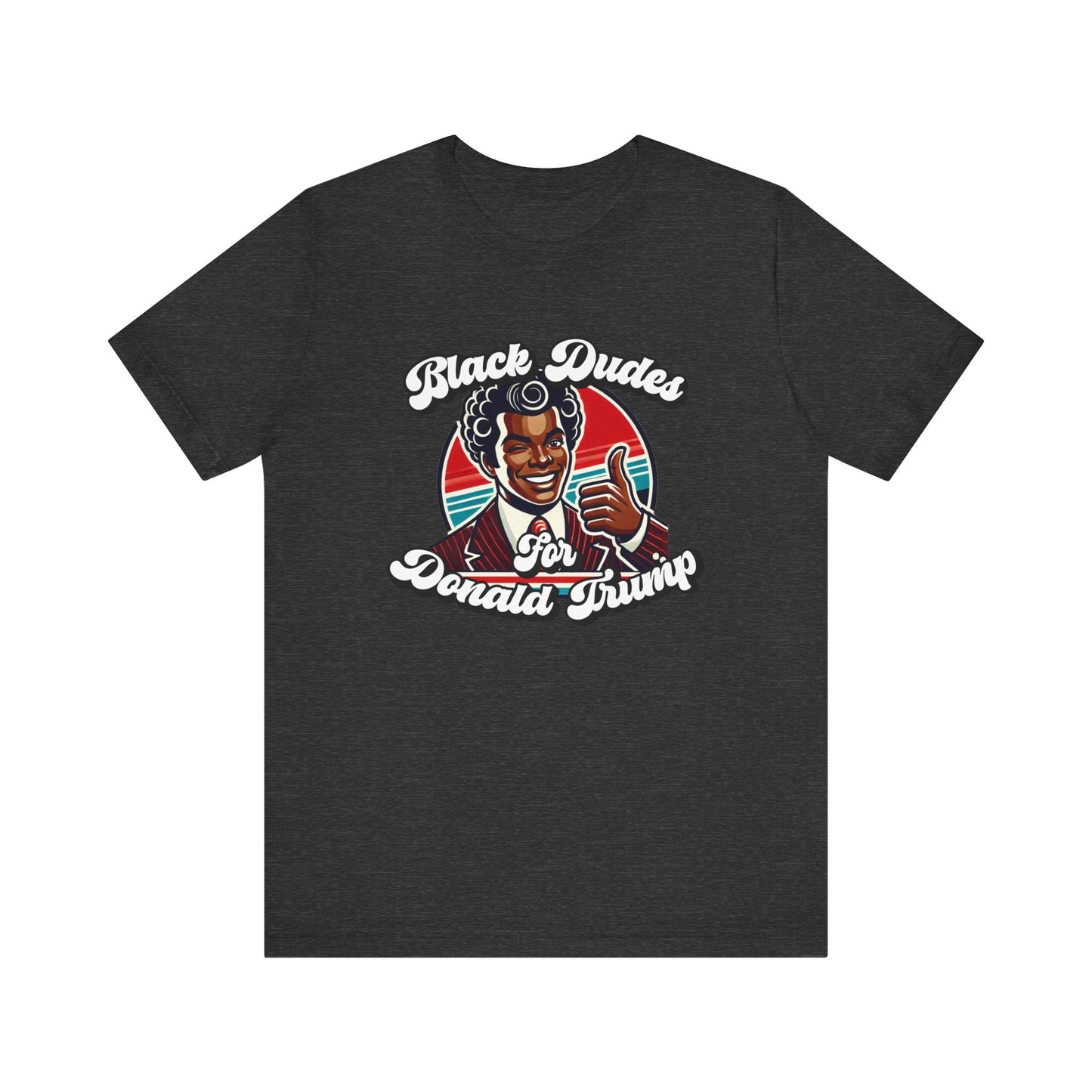 Black Dudes for Donald Trump Short Sleeve Tee