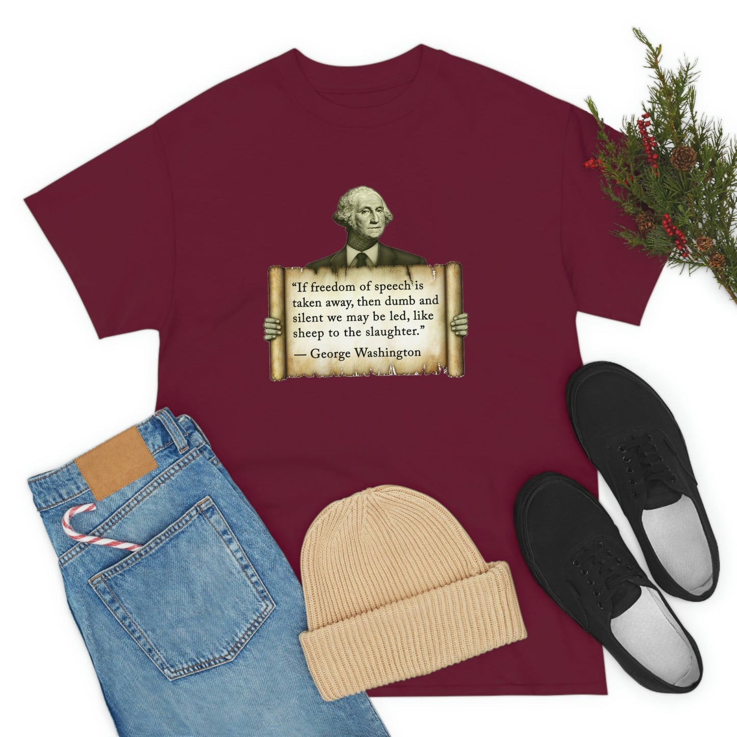 George Washington Freedom of Speech T-Shirt