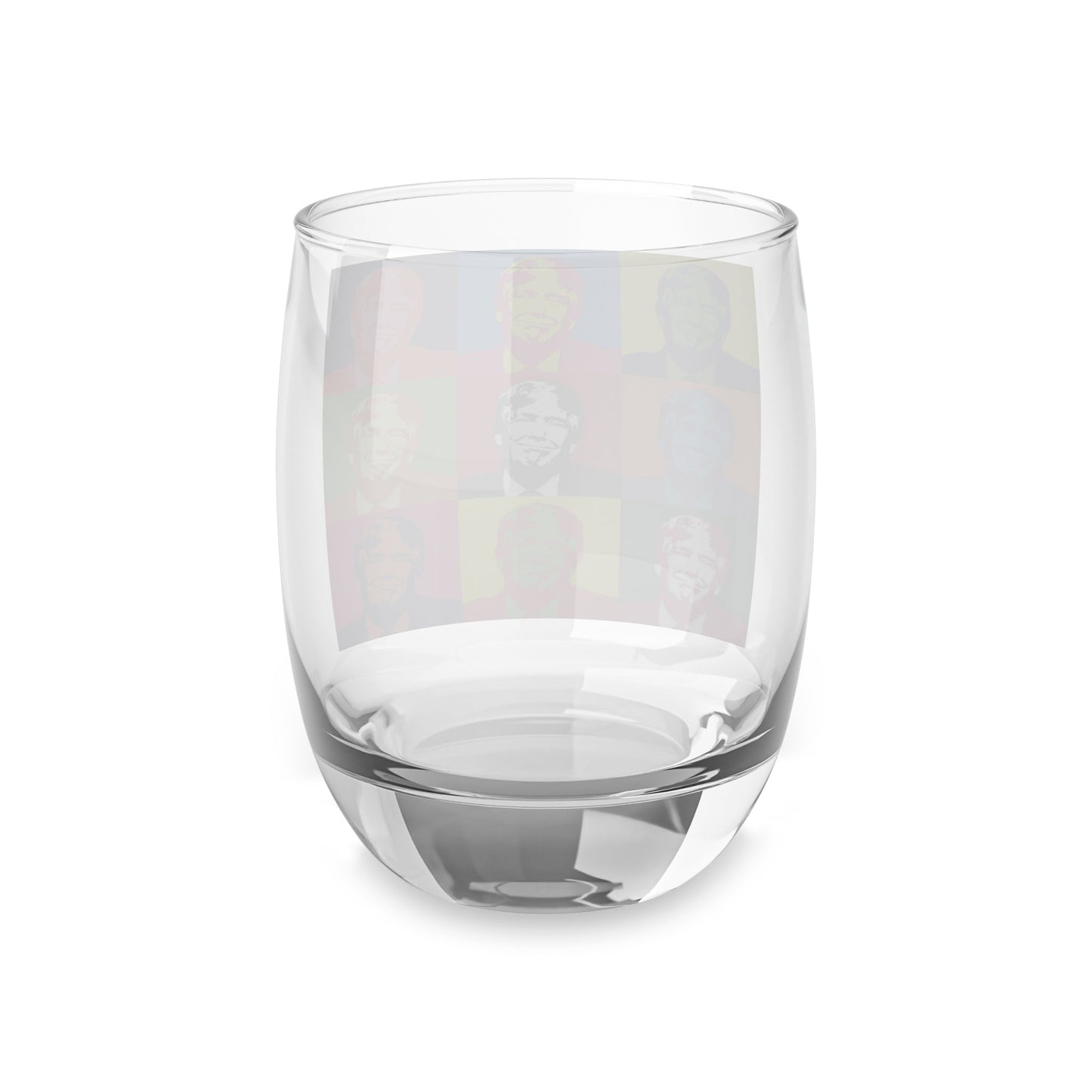 Donald Trump Triumphant Pop Art Whiskey Glass - 4LibertyShop.com