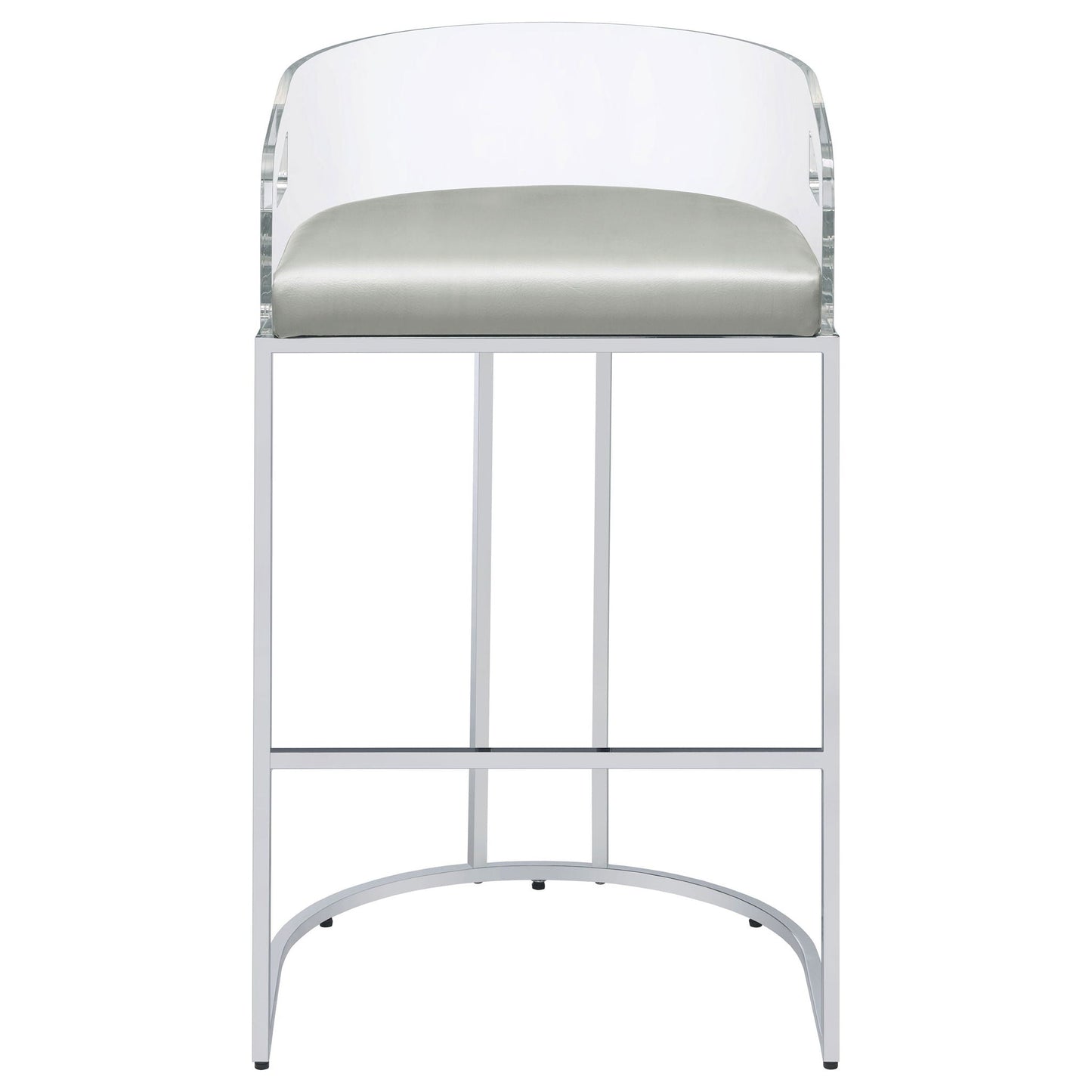 Mello - Upholstered Bar Chair (Set of 2) - Gray