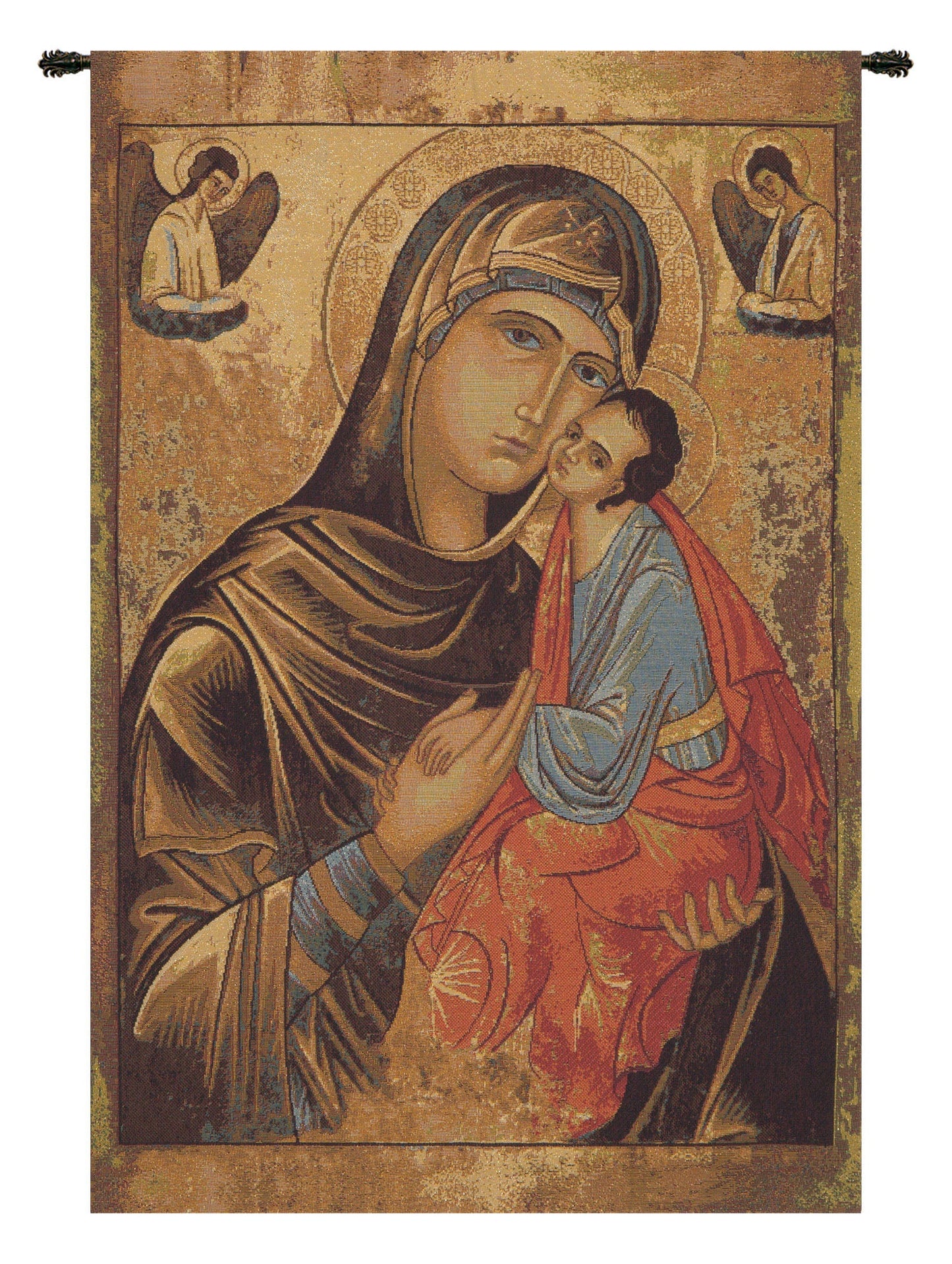 Greek Madonna Italian Tapestry