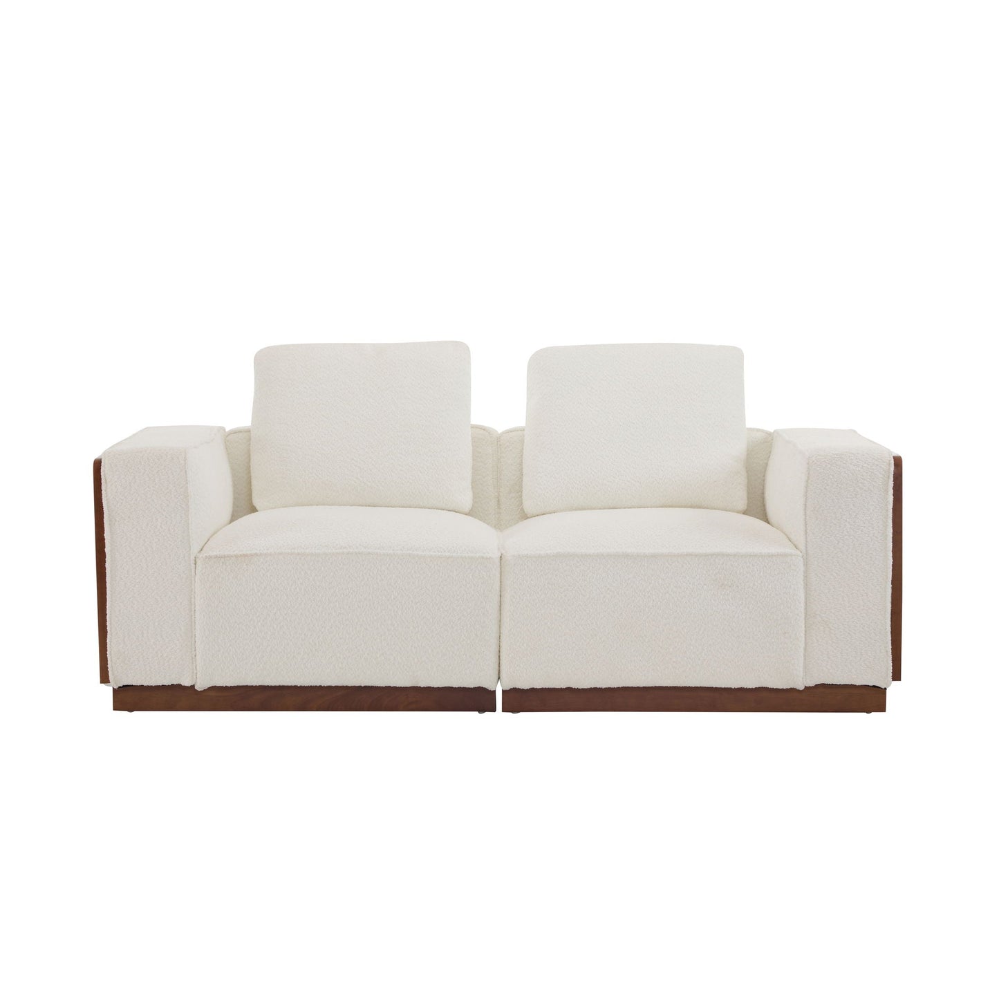 Chita Modular Sectional Sofa 2 Seater With Larger Seats - Beige