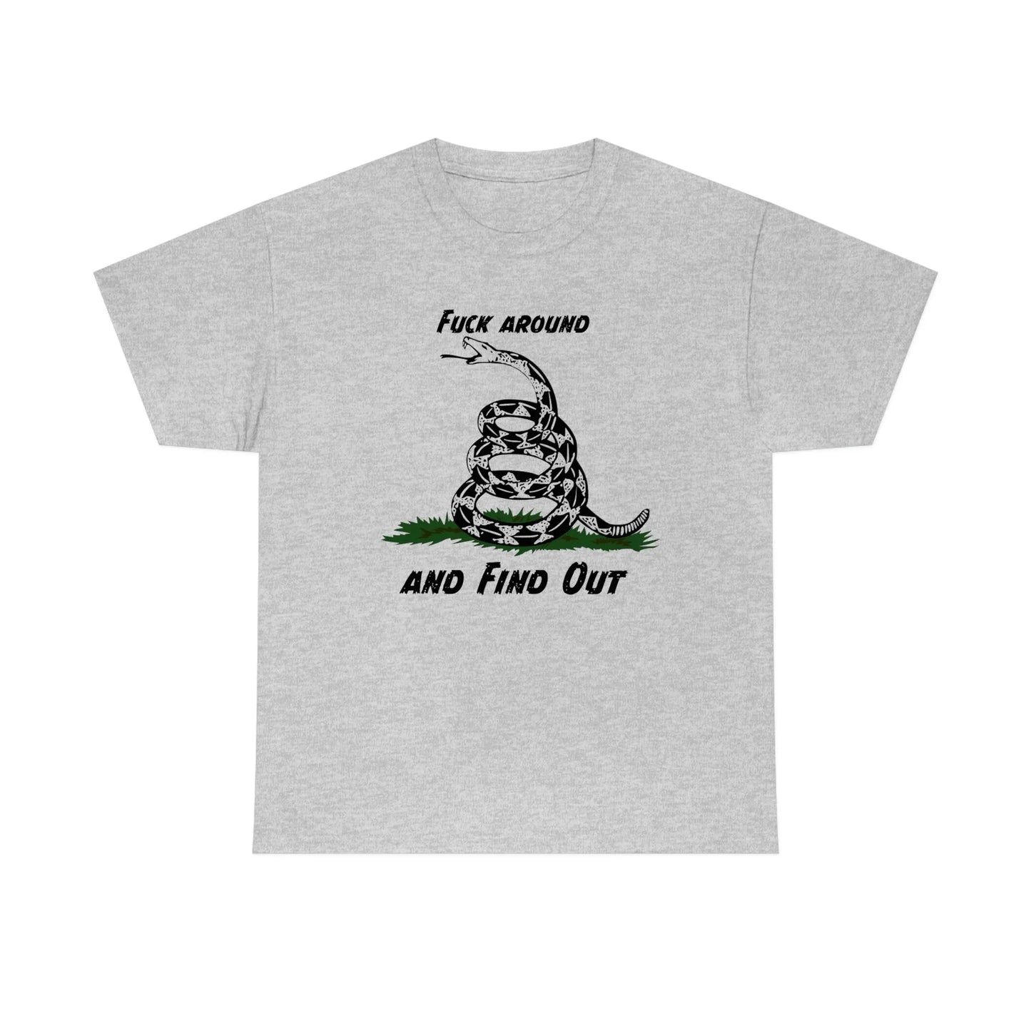 Walton & Johnson: FAFO Gadsden T-Shirt - 4LibertyShop.com